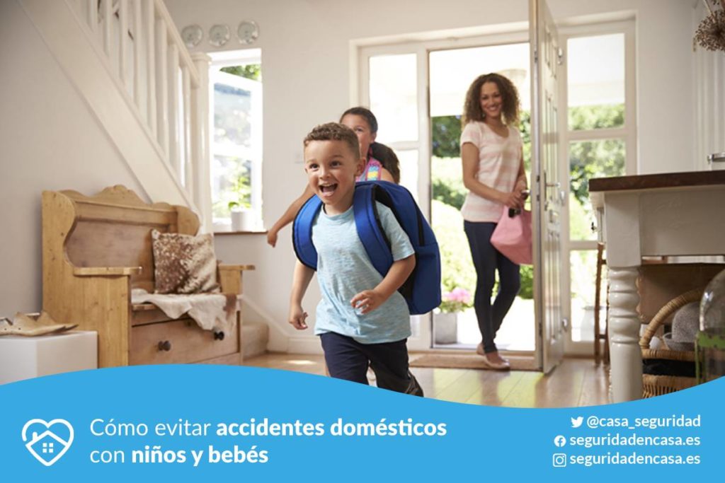 evitar accidentes domésticos con niños