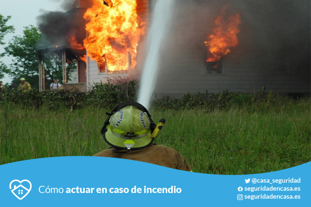 Cómo actuar en caso de incendio