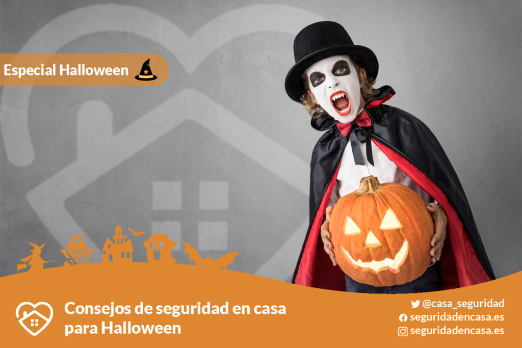 seguridad en casa para Halloween