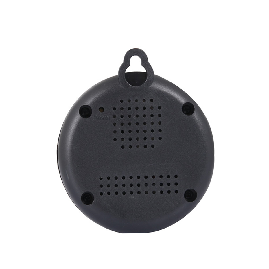 Small Black Spy Camera with Alarm System and Wi-Fi Connection