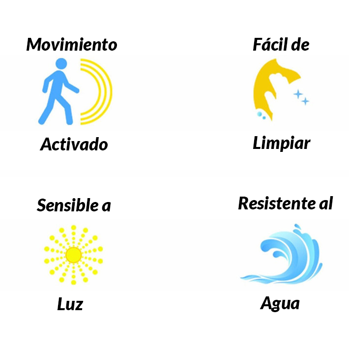 Luz Nocturna con Sensor para Inodoro