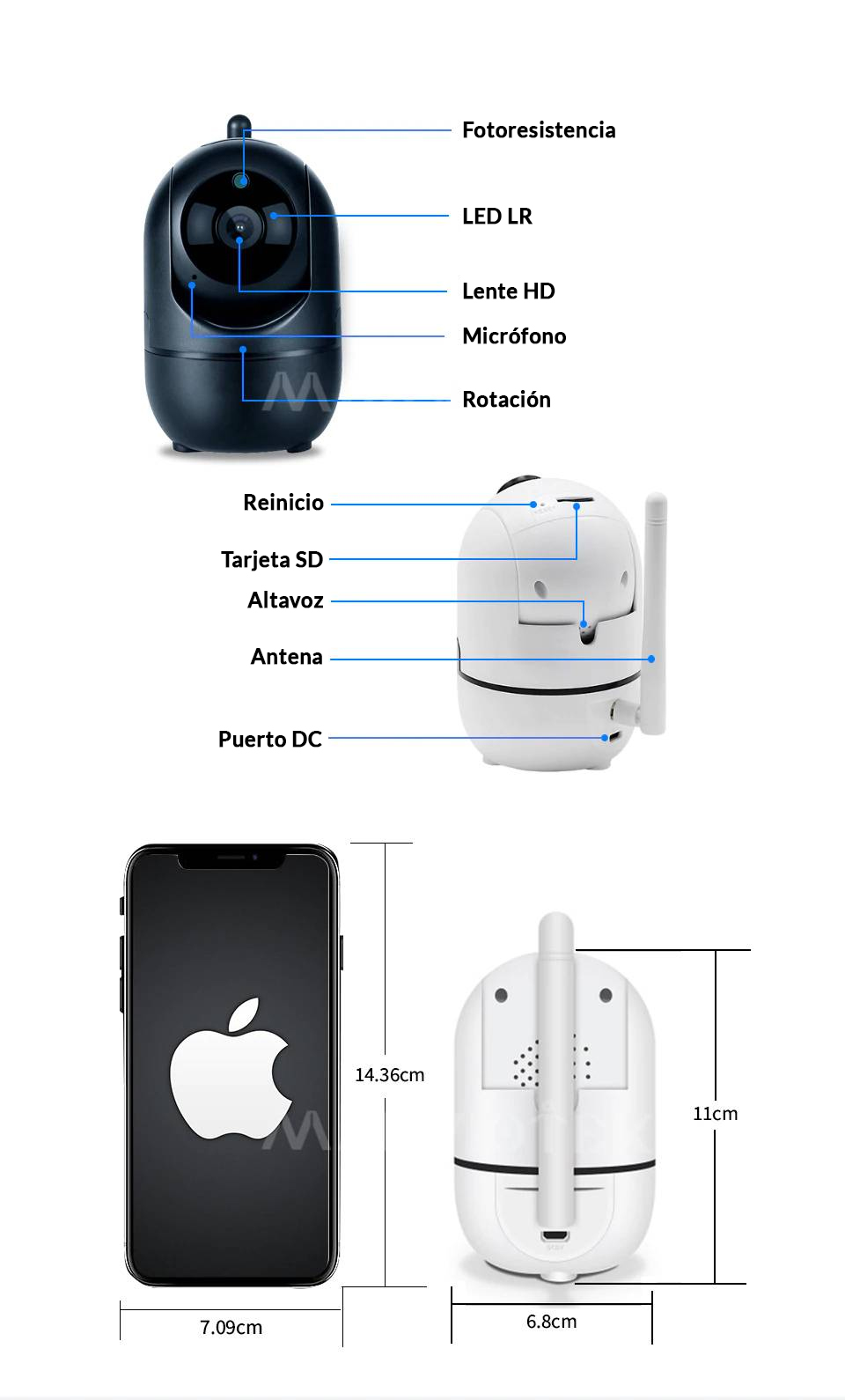 Monitor Wi-Fi para Bebés