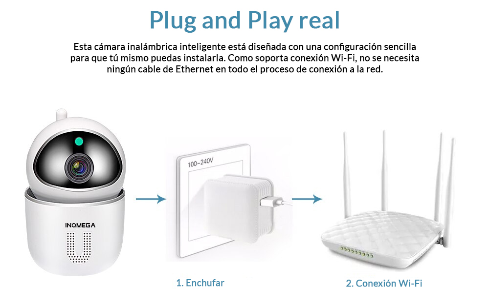 Monitor Wi-Fi para Bebés