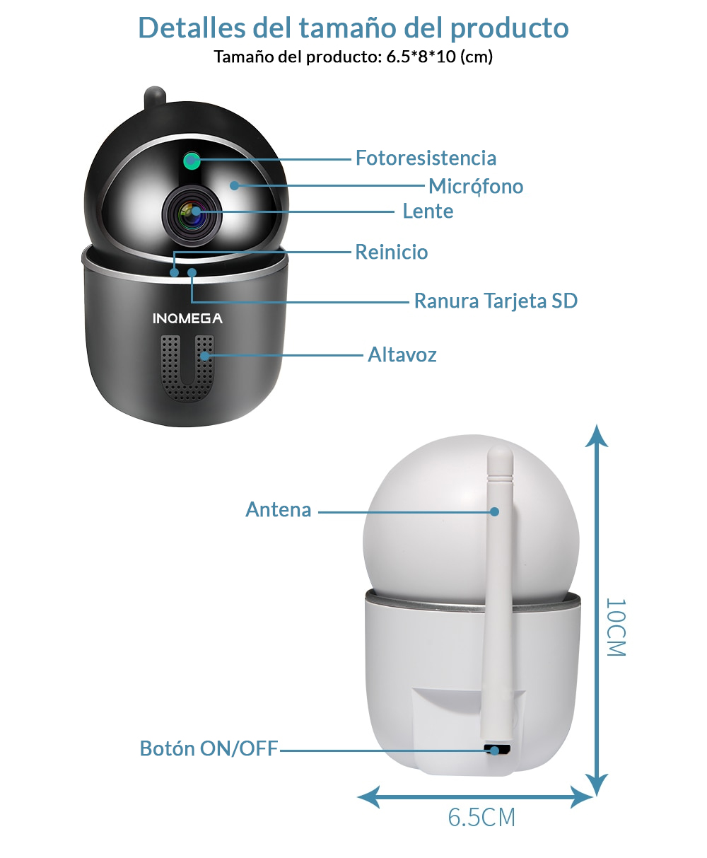 Monitor Wi-Fi para Bebés